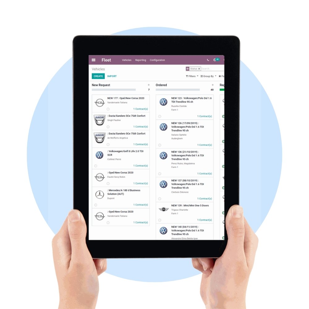 Odoo Fleet Customization