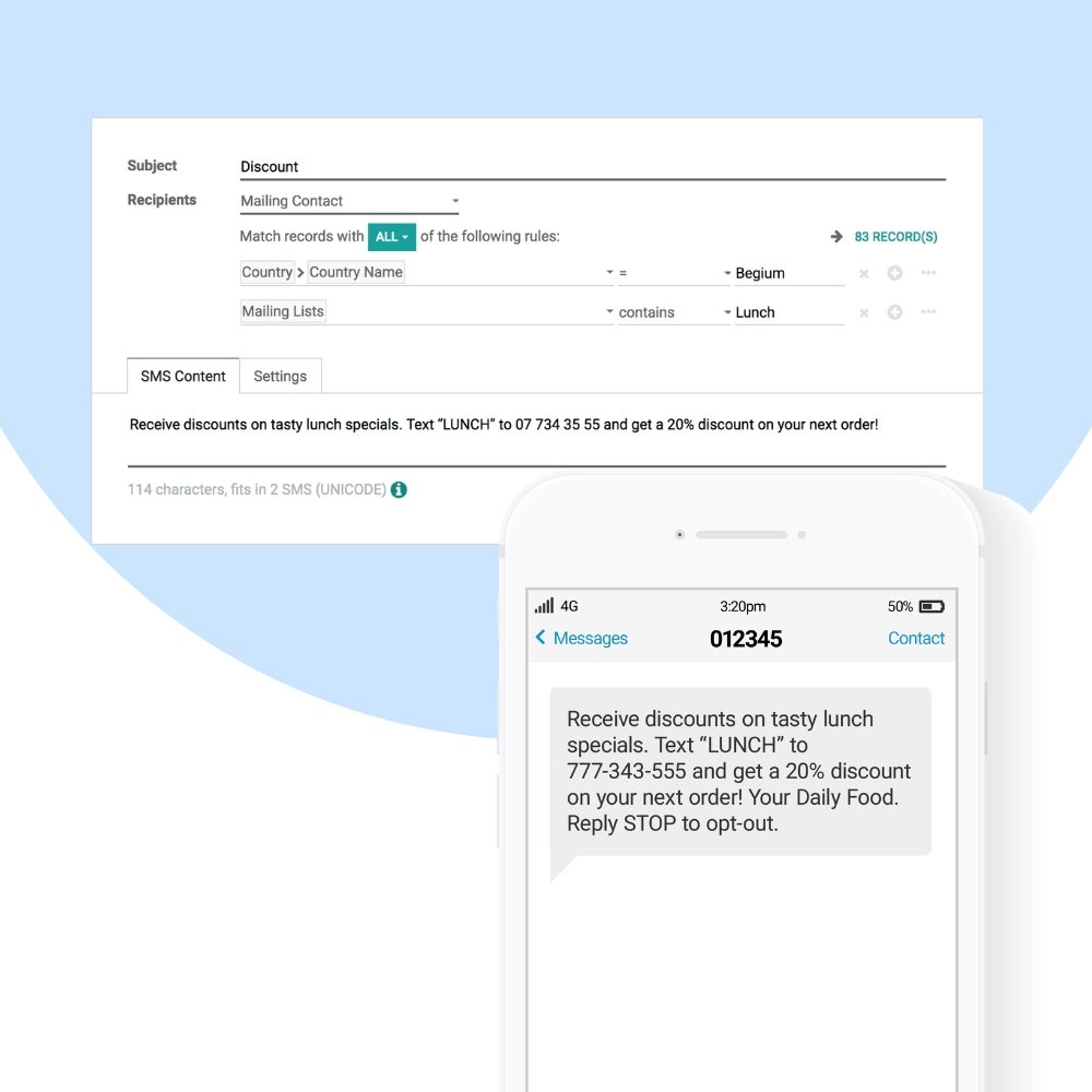 Odoo SMS Marketing Implementation
