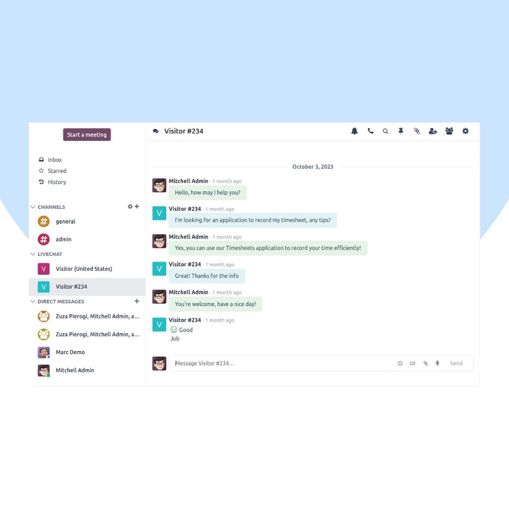 Odoo Discuss Customization