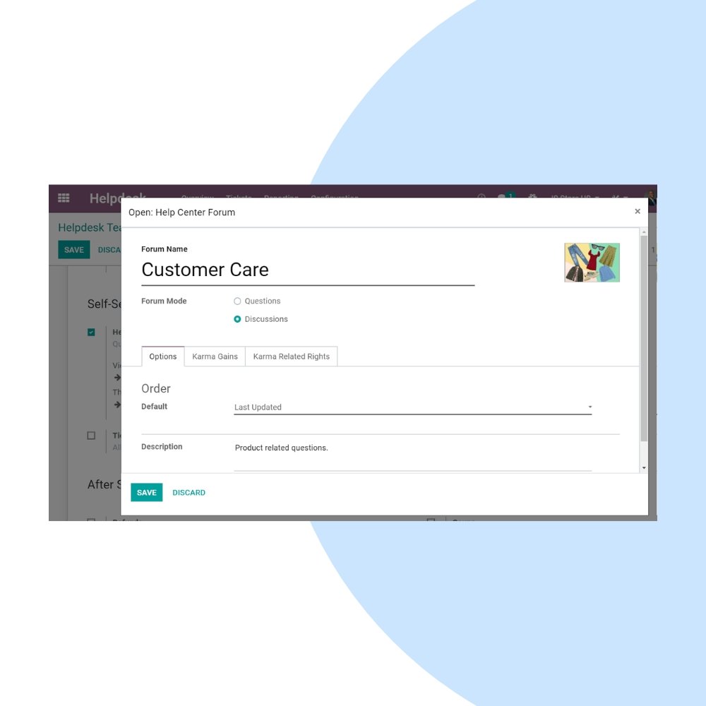 Odoo Forum Implementation